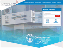 Tablet Screenshot of camaquanet.com.br